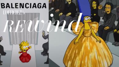 (การย้อนกลับของ LOF): Balenciaga และ 'The Simpsons'