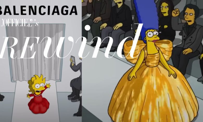 (การย้อนกลับของ LOF): Balenciaga และ 'The Simpsons'