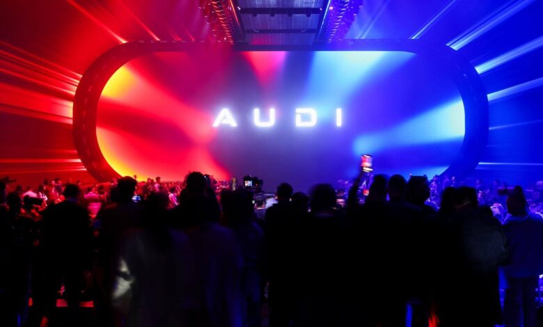 Audi แทนที่ Four Rings ด้วย AUDI ทุนทั้งหมดสำหรับตลาดจีน