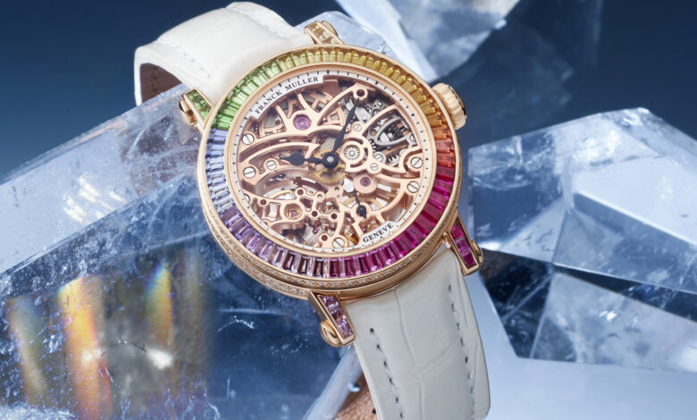 Franck Muller นำเสนอนาฬิกา Baguette Round Skeleton ขนาด 31 มม