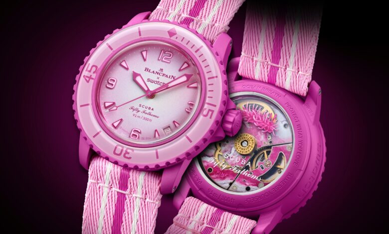 Pink Ocean ผลงานใหม่ล่าสุดจาก Blancpain x Swatch