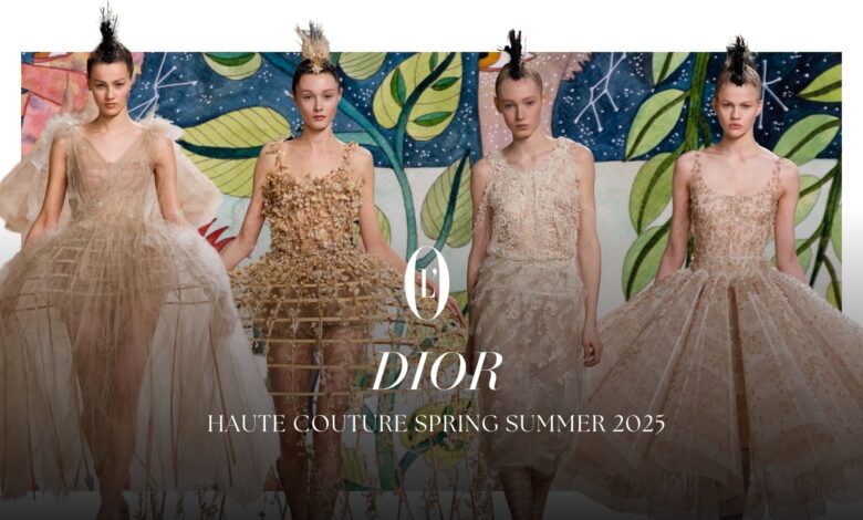 ความทรงจำแห่งการตัดเย็บของ Dior Haute Couture Spring/Summer 2025