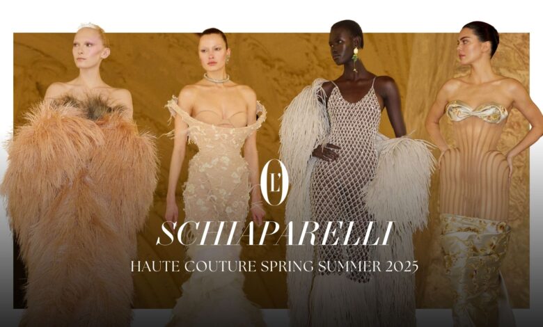 ความยิ่งใหญ่ของยุคบาโรคใน Schiaparelli Haute Couture Spring/Summer 2025