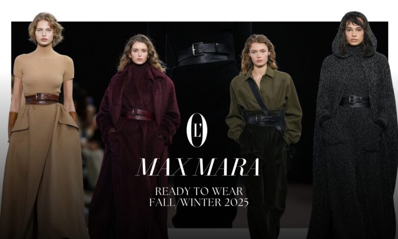 Max Mara Fall/Winter 2025 “Untamed Heroine” ความโฉบเฉี่ยว มั่นใจ สง่างาม