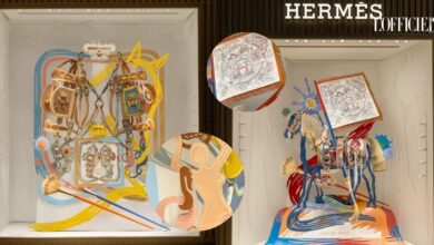 Window Display ณ Hermès ผลงานของศิลปินชาวไทย “ธีรวัฒน์ เฑียรฆประสิทธิ์”