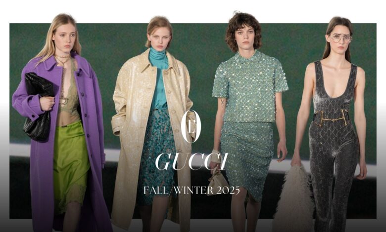 การหล่อรวมอดีต ปัจจุบัน เเละอนาคตใน GUCCI FALL/WINTER 2025