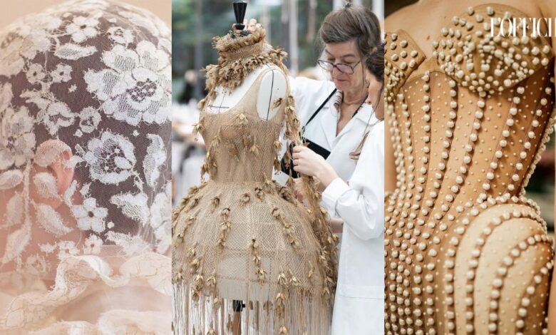 ขั้นตอนเเละวิธีการรังสรรค์ชุดใน Haute Couture Spring/Summer 2025