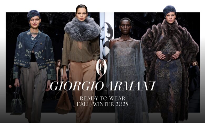 Giorgio Armani Fall/Winter 2025 : ความท้าทายทุกกฎการแต่งกาย