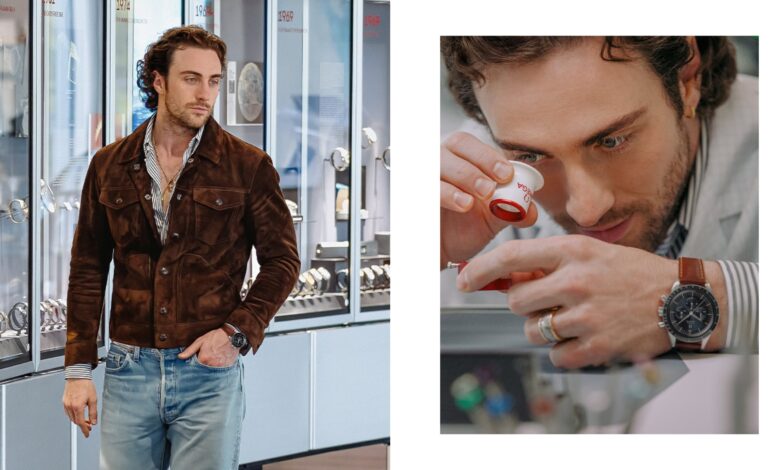 Aaron Taylor-Johnson เข้าร่วมกับ OMEGA ในฐานะแบรนด์แอมบาสเดอร์