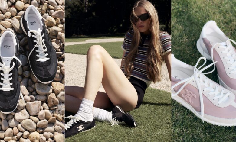 CELINE ปล่อยสนีกเกอร์รุ่นใหม่สุดโมเดิร์นจากแรงบันดาลใจยุค 70