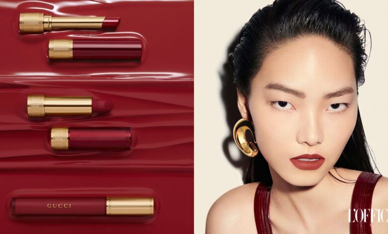 Gucci Beauty นำเสนอเฉดสี Rosso Ancora และเฉดสีไอคอนิคจาก Gucci