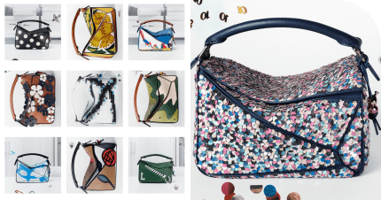 LOEWE ฉลองครบรอบกระเป๋า Puzzle ด้วยคอลเล็กชั่น Re-edition สุดพิเศษ 19 แบบ