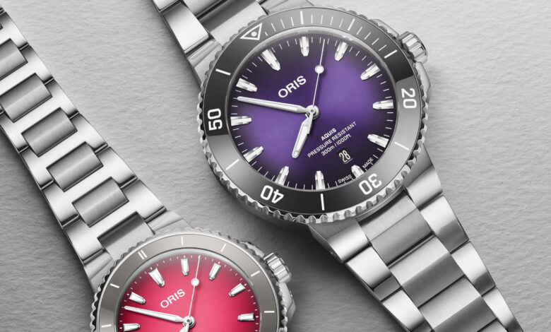 Oris Aquis Date“ Taste of Summer” รุ่น จำกัด ซึ่งได้รับแรงบันดาลใจจาก Swiss Summer