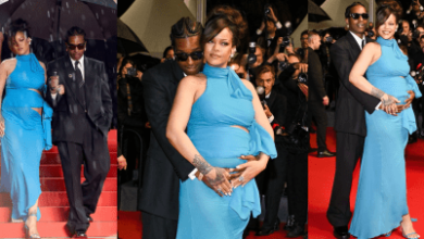 Rihanna กับลุคคุณแม่สุดไอคอนิก สะกดทุกสายตาบนพรมแดง Cannes Film Festival