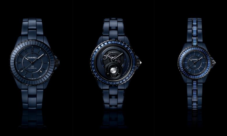 ครั้งแรกของ CHANEL J12 ที่ปรากฏโฉมในเฉดสีน้ำเงิน