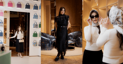 คิมเบอร์ลี่ พาดื่มด่ำโลกแห่งความฝันสุดหรูใน Dior Gold House