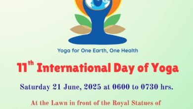 11th International Day of Yoga on June 21, 2025