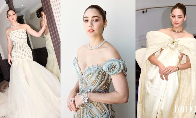 รวม 3 ลุคปิดท้ายพรมแดง Cannes Film Festival 2025 ของ ชมพู่ อารยา