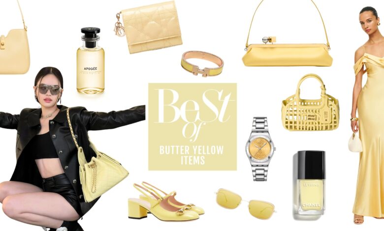 รวมไอเท็มสี Butter Yellow รับซัมเมอร์ของแบรนด์ต่างๆ