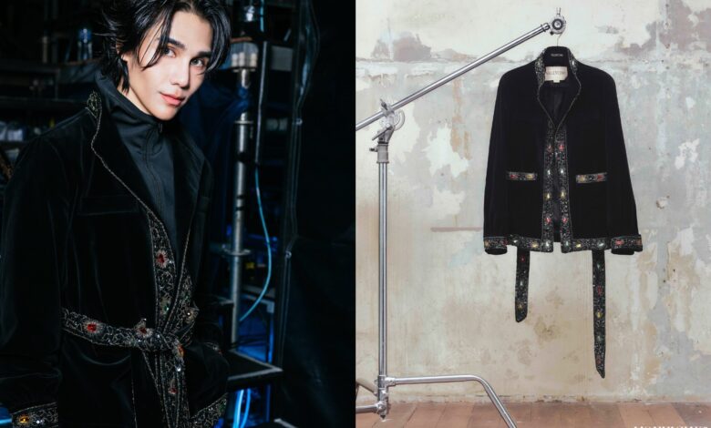 เบื้องหลังลุคสุดเอ็กซ์คลูซีฟที่ทาง Valentino ออกแบบให้กับ เจฟ ซาเตอร์ ในคอนเสิร์ตเดี่ยว Red Giant