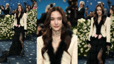 ‘ฟรีน สโรชา’ สะกดทุกสายตาในลุค Valentino สุดเอ็กซ์คลูซีฟ บนพรม Met Gala 2025