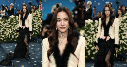 ‘ฟรีน สโรชา’ สะกดทุกสายตาในลุค Valentino สุดเอ็กซ์คลูซีฟ บนพรม Met Gala 2025