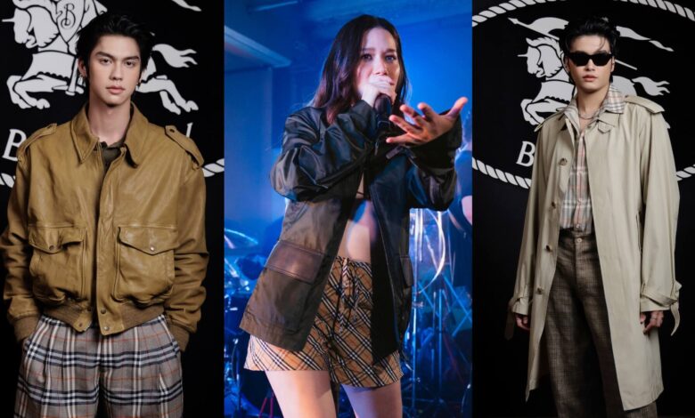 Burberry ยกกลิ่นอายป๊อปคัลเจอร์อังกฤษมาอวดโฉมกลางกรุงเทพในแคมเปญ “เทศกาล”