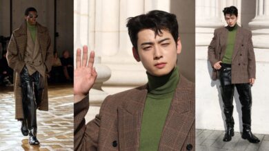 Cha Eun-Woo สะกดทุกสายตาในลุค Saint Laurent