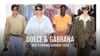 Dolce & Gabbana เปิดตัวคอลเลกชั่นสุภาพบุรุษ Spring/Summer 2026 ย้ำภาพลักษณ์ของ “Pyjama Boys”