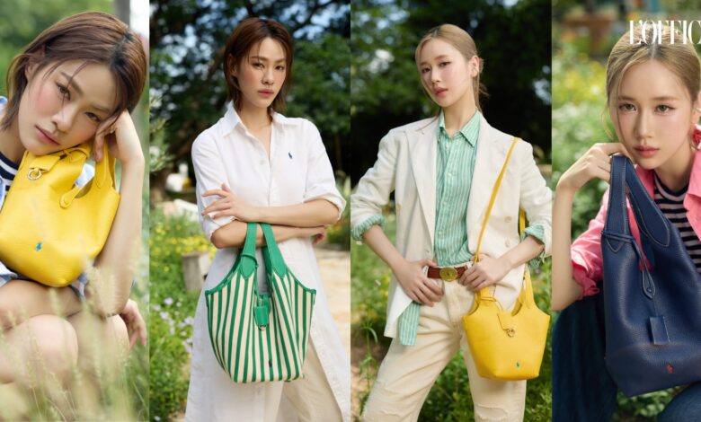 Polo Ralph Lauren นำเสนอกลิ่นอายฤดูร้อนผ่าน 4 ลุคโดดเด่นจาก “เอมี่-เจน”