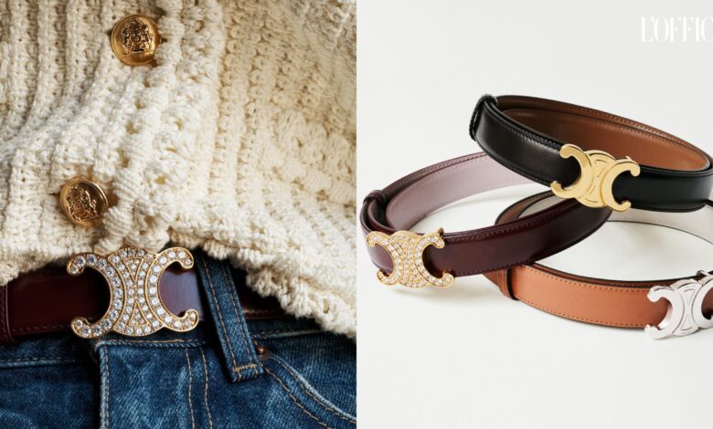 REVERSIBLE BELT คอลเลกชั่นเข็มขัดคัสตอมได้ใหม่จาก CELINE