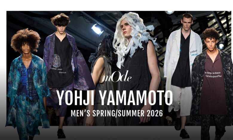 Yohji Yamamoto เผยคอลเล็กชั่นที่เปรียบบทกวีใต้เงาเสื้อคลุม
