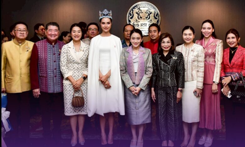 Prime Minister Paetongtarn Shinawatra Welcomes Miss World 2025 Winner Suchata Chuangsri at Government House