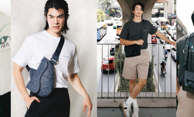 มาย-อาโป ร่วมถ่ายทอดสไตล์โททัลลุคจาก Dior Men Fall 2025