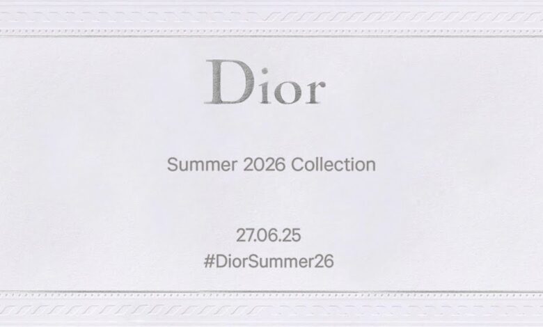 เปิดม่านบทใหม่ของ Dior ชมคอลเล็กชั่นฤดูร้อน 2026 เดบิวต์แรกของ Jonathan Anderson ได้ที่นี่