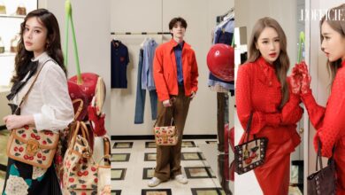 เปิดลุคของ “เก้า-เจน-บลู” Valentino Garavani Cherryfic Experience