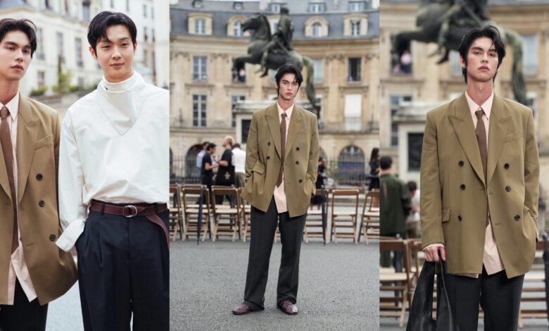“ไบร์ท วชิรวิชญ์” ในลุค AMI Paris กับโมเมนต์สุดตราตรึงจากแฟชั่นโชว์