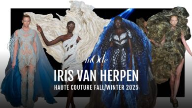 Iris Van Herpen Haute Couture Fall/Winter 2025 กับชุดที่มีชีวิตชุดแรกของโลก