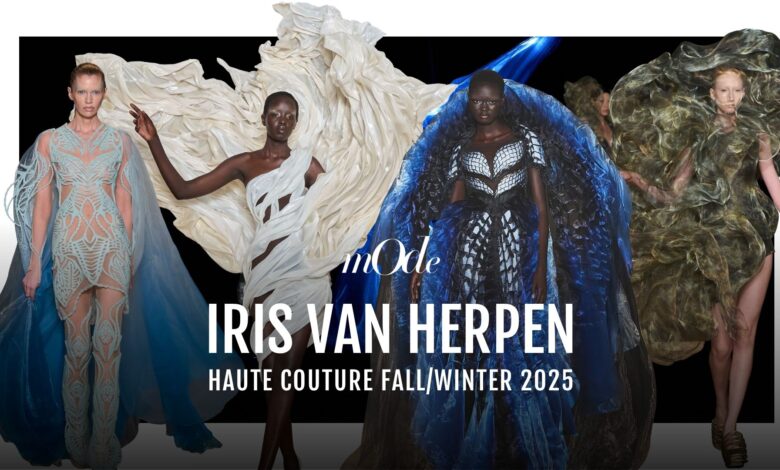 Iris Van Herpen Haute Couture Fall/Winter 2025 กับชุดที่มีชีวิตชุดแรกของโลก