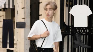 Mark Tuan ถ่ายทอดเสน่ห์ในลุค Saint Laurent กลางกรุงปารีส