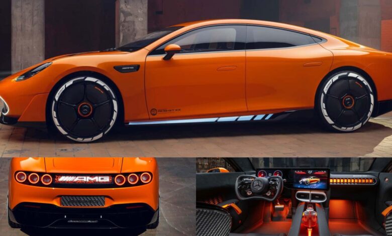 Mercedes-AMG GT XX ดีไซน์แห่งอนาคต พลังไฟฟ้าเหนือขีดจำกัด