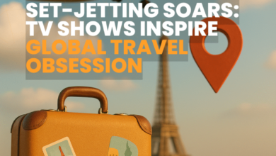 Set-Jetting Soars: TV Shows Inspire Global Travel Obsession