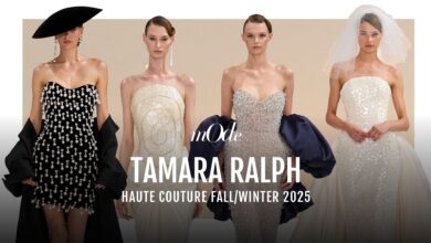 ความสง่างามในแบบ Art Deco ใน Tamara Ralph Haute Couture Fall/Winter 2025