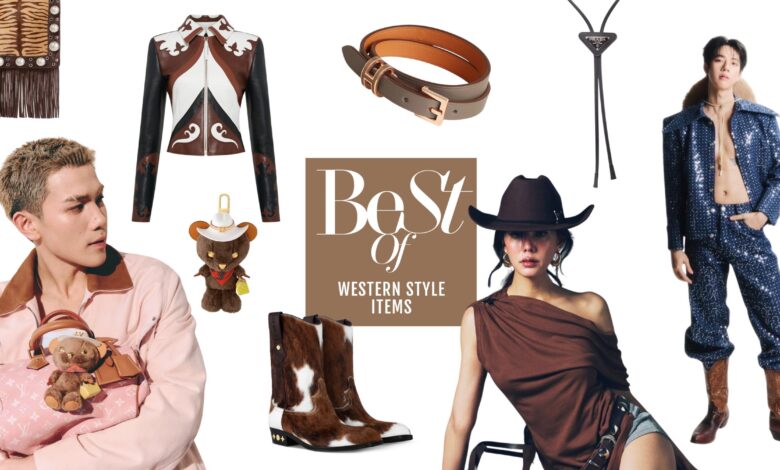 รวมไอเท็ม Western Style สุดเก๋ 2025
