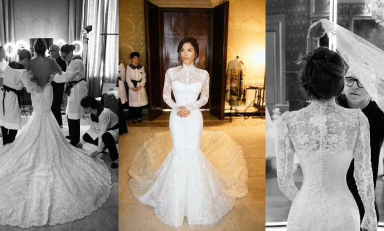 ส่องดีเทลชุดแต่งงานสุดเลอค่าจาก Lauren Sánchez