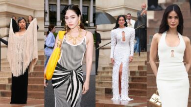 ส่องลุคเหล่าคนดัง สะกดทุกสายตาขณะร่วมชมโชว์จาก Schiaparelli