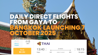 Bangkok, Thailand – ✈️ Exciting news for travelers! Starting 7 October 2025, daily direct flights will connect Gaya, India, to Bangkok, Thailand. This new route aims to boost tourism, spiritual travel, and cultural exchange between India and Thailand, making journeys faster, easier, and more comfortable for pilgrims, tourists, and business travelers alike. Passengers can now explore the wonders of #AmazingThailand with seamless connectivity from the historic city of Gaya, home to the Mahabodhi Temple and a major Buddhist pilgrimage site. The launch is expected to strengthen ties between the two nations and support both tourism industries. For bookings and flight details, visit: flight.bangkokscoop.com/flights/GAY0710BKK1
